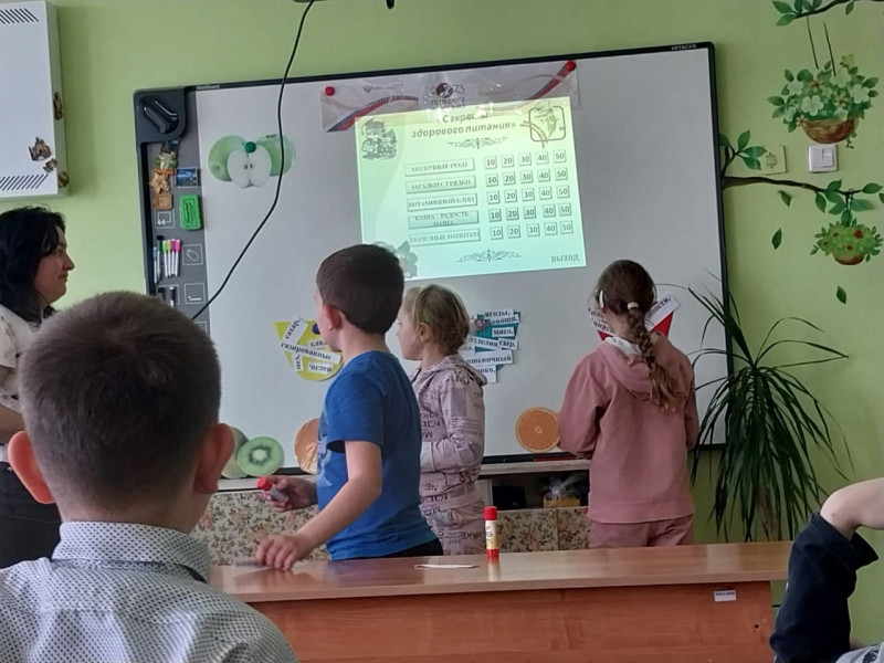Российская неделя школьного питания:  Квест-игра &quot;Что ты знаешь о правильном питании?.